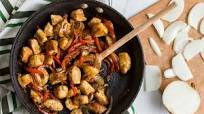 Chicken and Bell Pepper Saute Chicken and Bell Pepper Saute