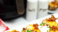 Air Fryer Twice Baked Potatoes Air Fryer Twice Baked Potatoes