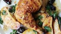 Roast Chicken with Potatoes and Olives Roast Chicken with Potatoes and Olives