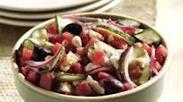 Greek Vegetable Salad Greek Vegetable Salad
