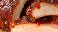 Costillas con salsa de barbacoa y miel Costillas con salsa de barbacoa y miel