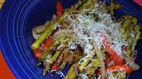 Parmesan-Asparagus and Bell Pepper Parmesan-Asparagus and Bell Pepper
