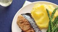 Grilled Salmon and Asparagus with Balsamic Butter Grilled Salmon and Asparagus with Balsamic Butter