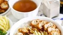 Minced Pork and Dried Scallop Porridge (Congee) Minced Pork and Dried Scallop Porridge (Congee)