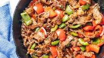 15-Minute Pepper Steak Stir-Fry 15-Minute Pepper Steak Stir-Fry