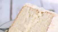 Easy White Sour Cream Cake Easy White Sour Cream Cake