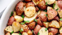 EASY OVEN-ROASTED RED POTATOES EASY OVEN-ROASTED RED POTATOES