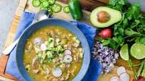 Comforting Pork & Hominy Stew (Pozole Verde) Comforting Pork & Hominy Stew (Pozole Verde)