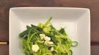 Roasted Julienne Zucchini Salad with Green Onions, Feta and Basil Roasted Julienne Zucchini Salad with Green Onions, Feta and Basil