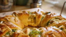 Pampered Chef Chicken & Broccoli Ring {Recipe} Pampered Chef Chicken & Broccoli Ring {Recipe}