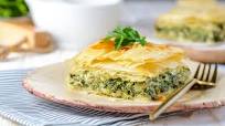 Spanakopita: Greek Spinach Pie With Feta Cheese Spanakopita: Greek Spinach Pie With Feta Cheese