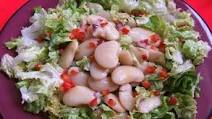 Ensalada de Pallares - Lima Bean Salad Ensalada de Pallares - Lima Bean Salad