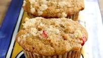 Streusel Topped Rhubarb Muffins Streusel Topped Rhubarb Muffins
