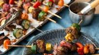 BBQ Seitan Skewers BBQ Seitan Skewers
