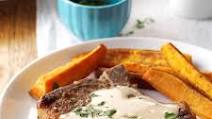 Sage Pork Chops with Cider Pan Gravy Sage Pork Chops with Cider Pan Gravy