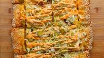 Sheet Pan Stuffed Crust Burger Pizza Sheet Pan Stuffed Crust Burger Pizza