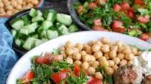 Mediterranean Baked Turkey Meatballs Mediterranean Baked Turkey Meatballs