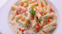 PASTA IN WHITE SAUCE PASTA IN WHITE SAUCE