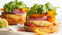 Mediterranean Chickpea Burgers Mediterranean Chickpea Burgers