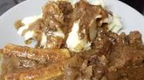 My Slow cooked Liver & Onions in gravy. 😀 My Slow cooked Liver & Onions in gravy. 😀