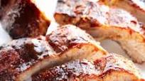 BBQ Air Fryer Ribs BBQ Air Fryer Ribs