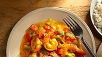 Ecuadorian Shrimp with Coconut Sauce Ecuadorian Shrimp with Coconut Sauce