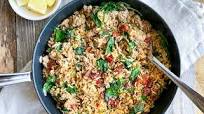 Greek Turkey and Rice Skillet Greek Turkey and Rice Skillet