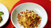 Tagliatelle With Veal Ragù Tagliatelle With Veal Ragù