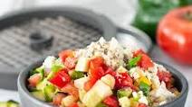 Fresh diced vegetable salad recipe and sharing my diabetes diagnosis story. Fresh diced vegetable salad recipe and sharing my diabetes diagnosis story.