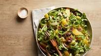 Mediterranean Shaved Asparagus Salad Mediterranean Shaved Asparagus Salad