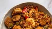 Low Carb Jambalaya with Cauliflower Rice Low Carb Jambalaya with Cauliflower Rice