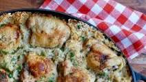 Oven Baked Chicken and Rice Casserole Recipe