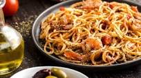 Shrimp Pasta with Spicy Tomato Sauce Shrimp Pasta with Spicy Tomato Sauce