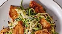 Chicken Alfredo with Zucchini Noodles Chicken Alfredo with Zucchini Noodles