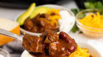 Slow Cooker Chuck Roast Chili Slow Cooker Chuck Roast Chili