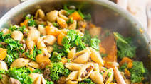 Kale Ground Beef Butternut Squash One Pot Pasta Kale Ground Beef Butternut Squash One Pot Pasta