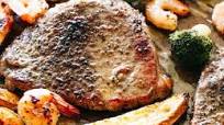 Sheet Pan Steak and Shrimp Dinner Sheet Pan Steak and Shrimp Dinner