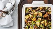 Rustic Stuffing with Leeks and Wild Mushrooms Rustic Stuffing with Leeks and Wild Mushrooms