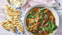 Lamb and spinach curry Lamb and spinach curry