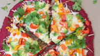 Beet crust pizza Beet crust pizza