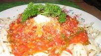 Pasta con sofrito de tomate Pasta con sofrito de tomate