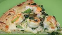 Shrimp Alfredo Pizza Shrimp Alfredo Pizza