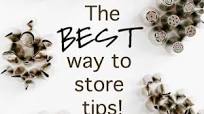How to Store Decorator’s Tips {For Serious Baker’s Only!} How to Store Decorator’s Tips {For Serious Baker’s Only!}