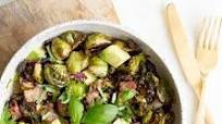 Air Fryer Brussels Sprouts with Bacon Air Fryer Brussels Sprouts with Bacon