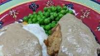 Southern Country Fried Hamburger Steaks with Gravy Southern Country Fried Hamburger Steaks with Gravy