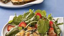 Mushroom and Spinach Frittata With Smoked Gouda Mushroom and Spinach Frittata With Smoked Gouda