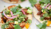 Quick BBQ Pork and Pineapple Tostadas Quick BBQ Pork and Pineapple Tostadas