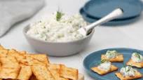 Zesty Tzatziki with Feta Zesty Tzatziki with Feta