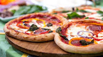 Grilled Margherita Pizza Grilled Margherita Pizza