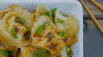 Spicy Shrimp Wonton in Chili Oil Spicy Shrimp Wonton in Chili Oil